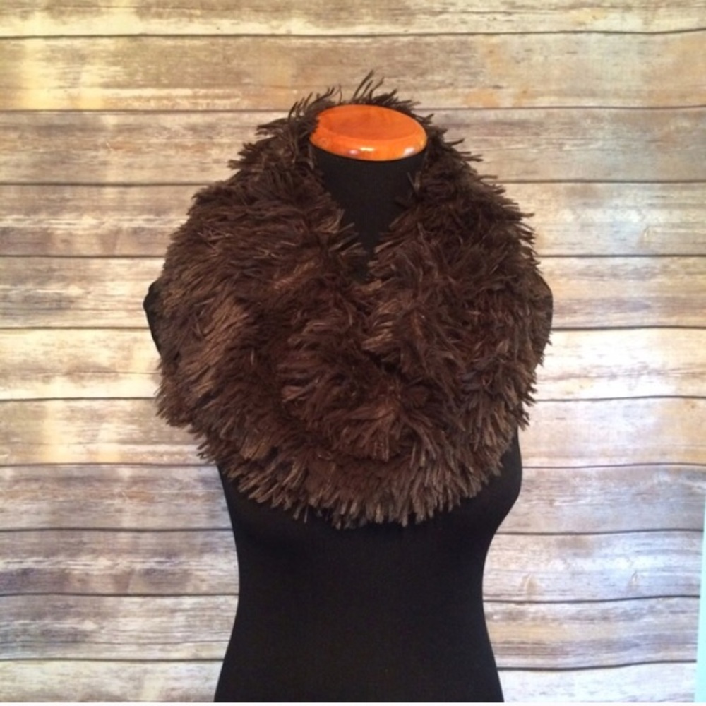 MAD STYLE Khaki Lana Cozy Infinity Scarf